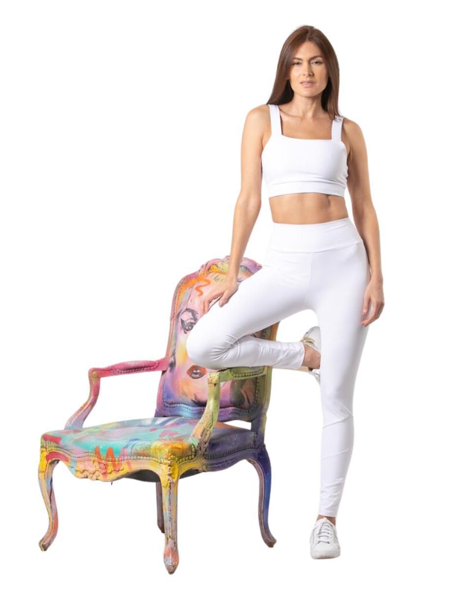 Conjunto deportivo regular Baleev Fit con elástico para mujer