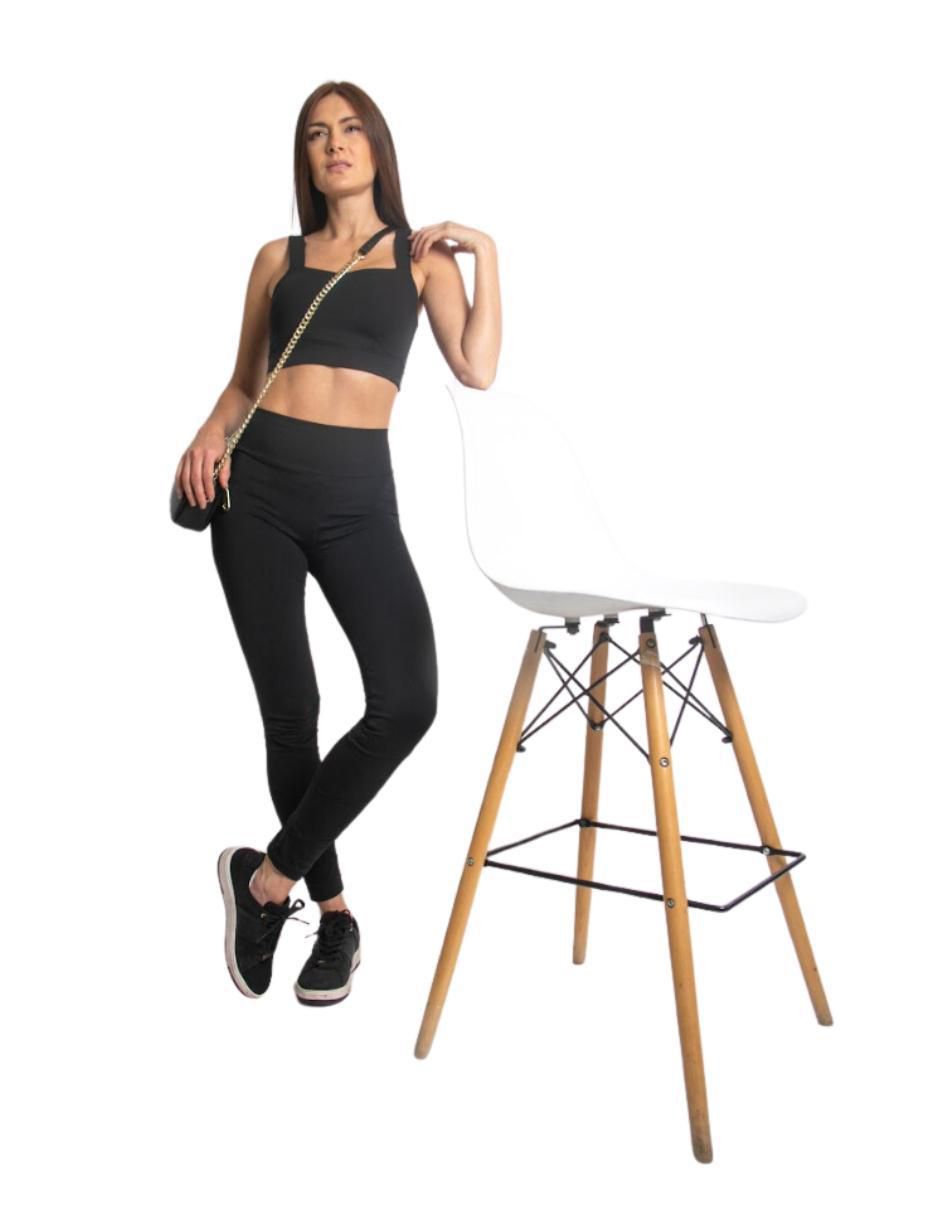 Conjunto deportivo regular Baleev Fit con elástico para mujer