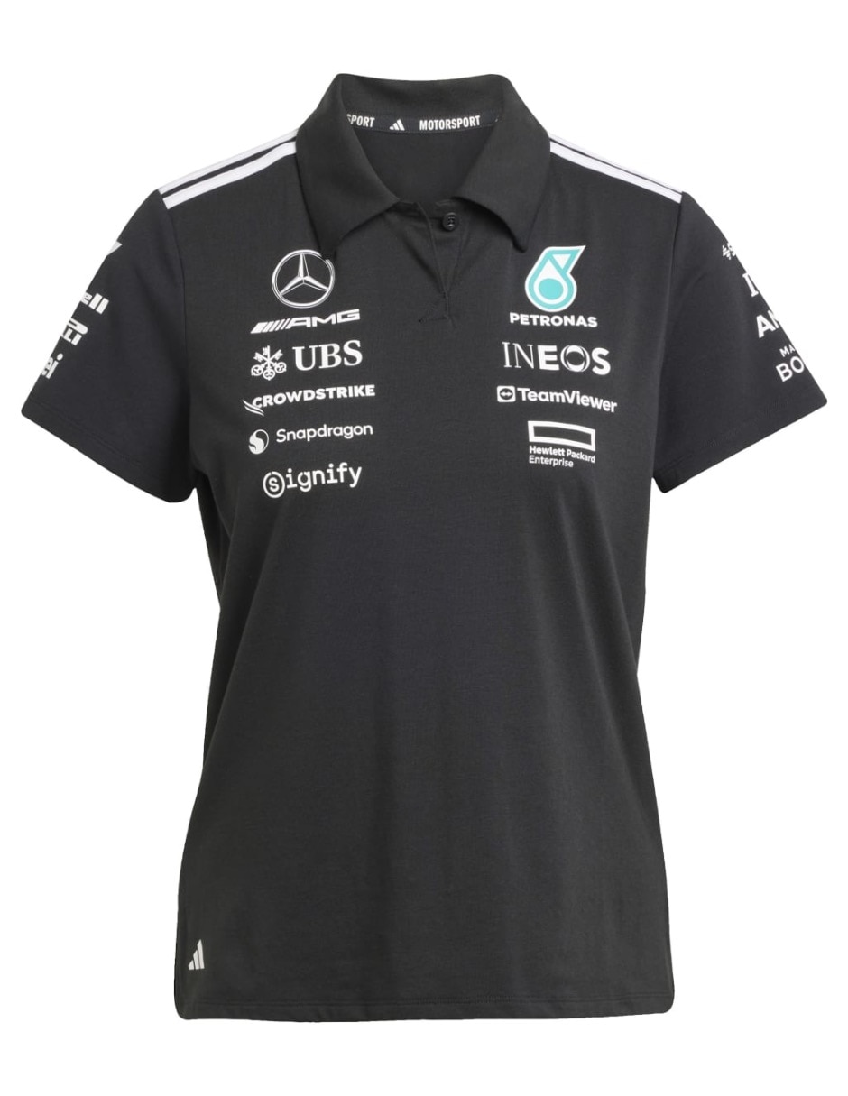 Playera manga corta ADIDAS Motorsport Dc Brackley cuello polo para mujer