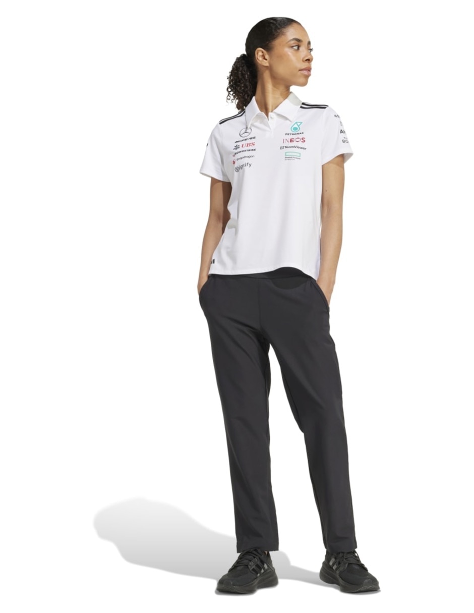 Playera manga corta Dc Brackley cuello polo para mujer 11
