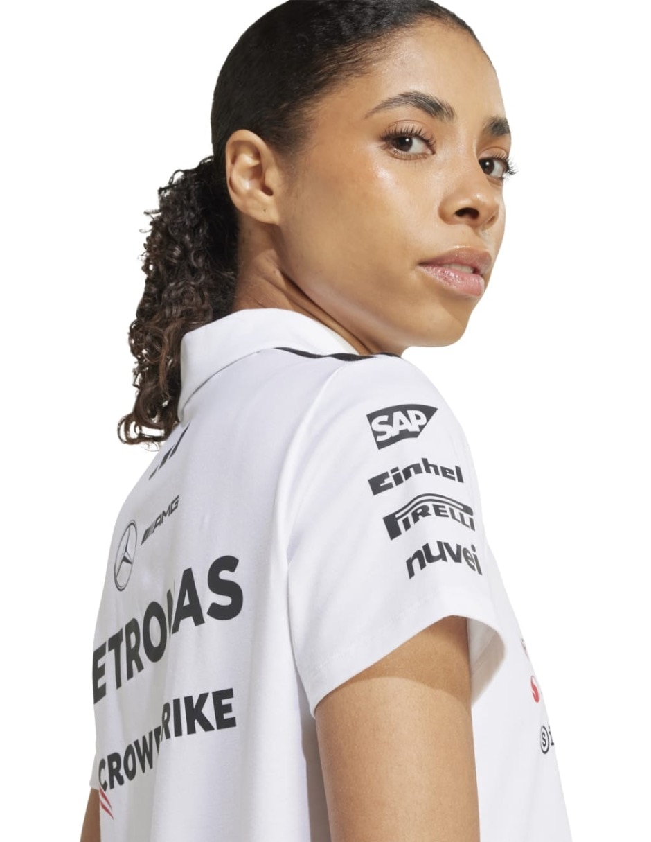 Playera manga corta Dc Brackley cuello polo para mujer 12