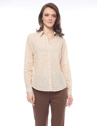 Blusa Morethanangels manga larga para mujer
