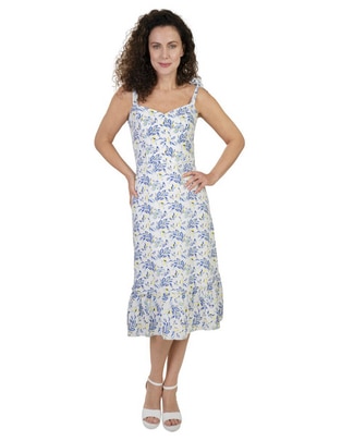 Vestido midi casual para mujer