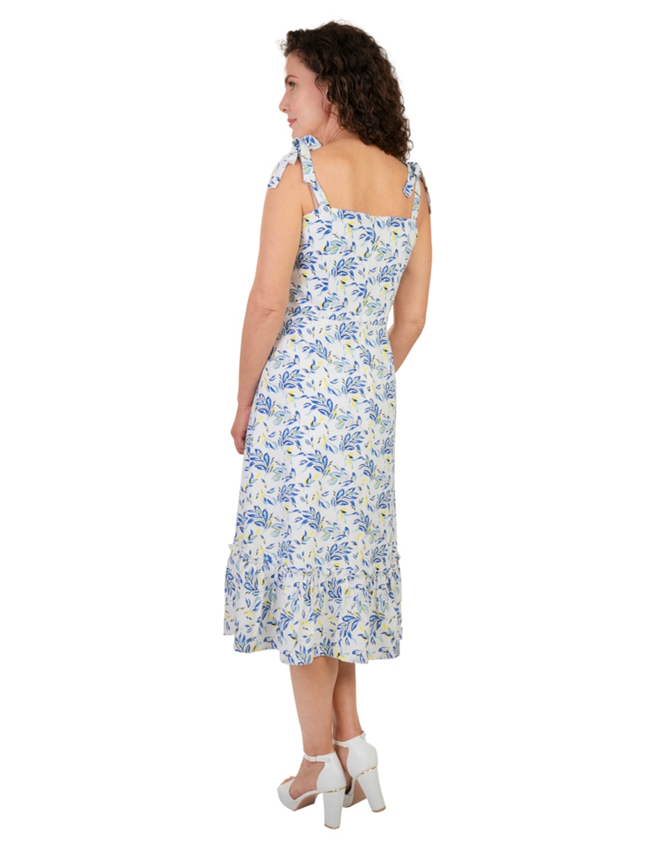 Vestido midi casual para mujer