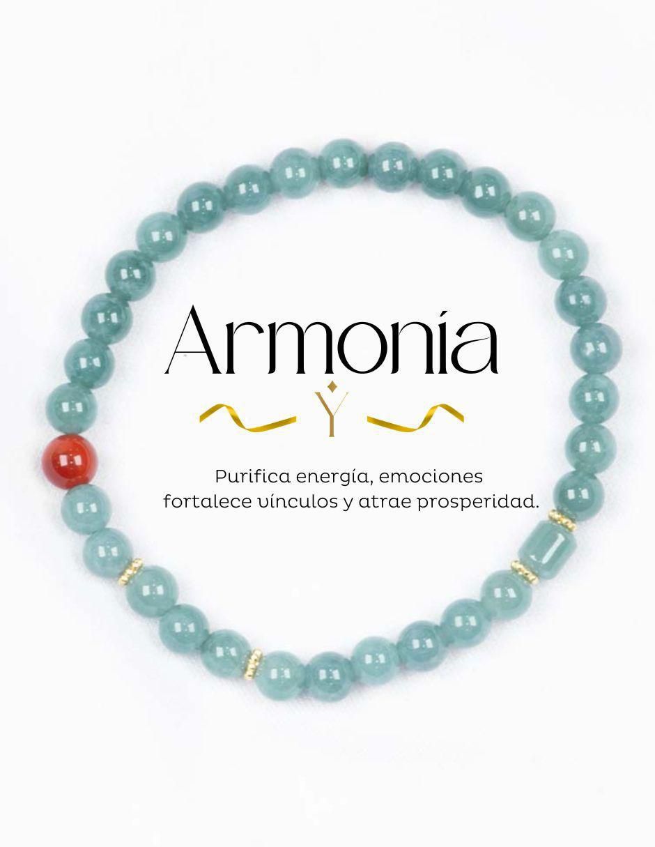Pulsera con jade Nanijang Armonía acabado pulido 7