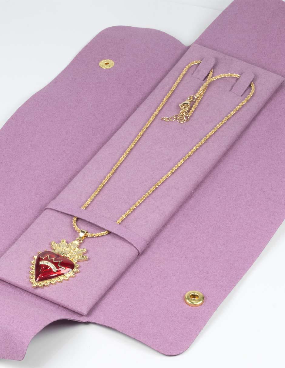 Collar corazón Milagritos 5