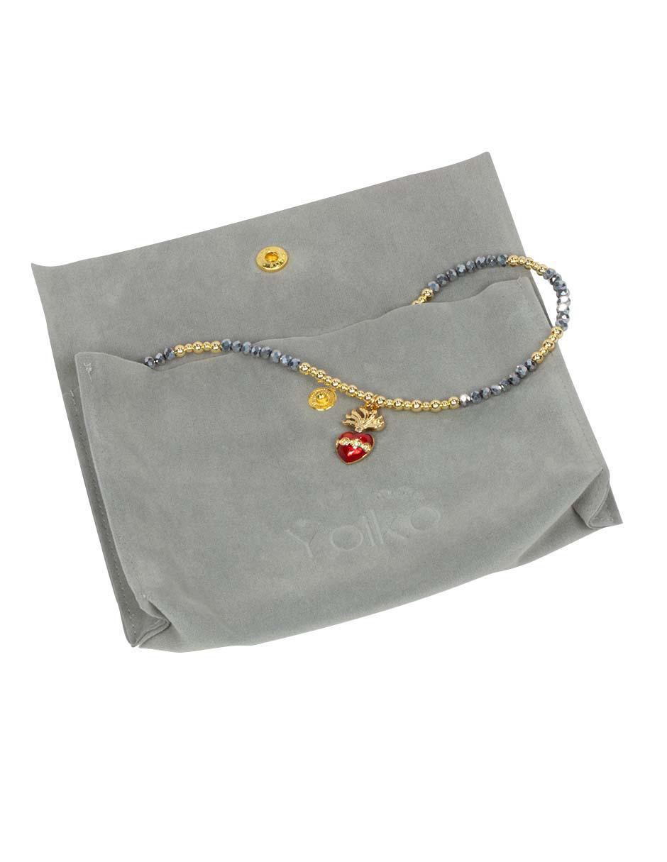 Collar corazón Milagritos 5