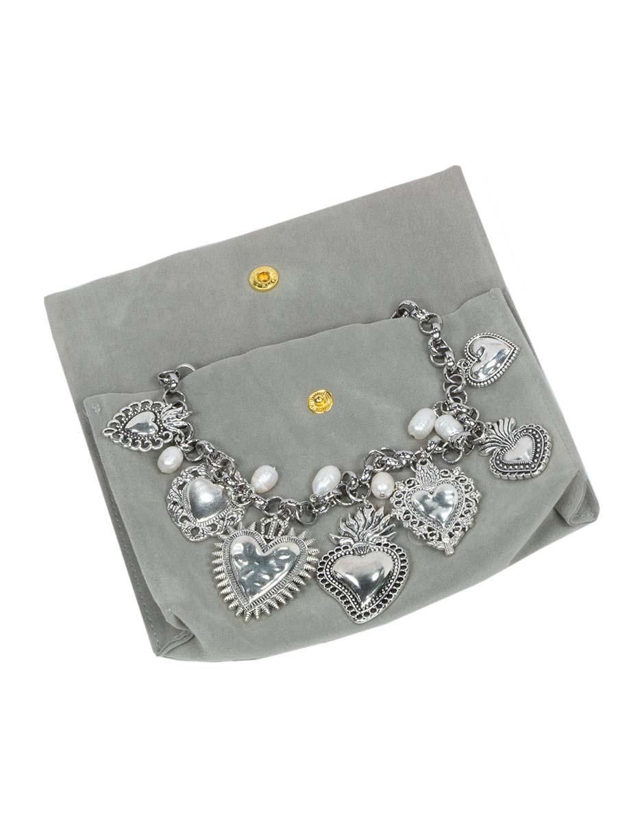 Collar corazón Milagritos 6