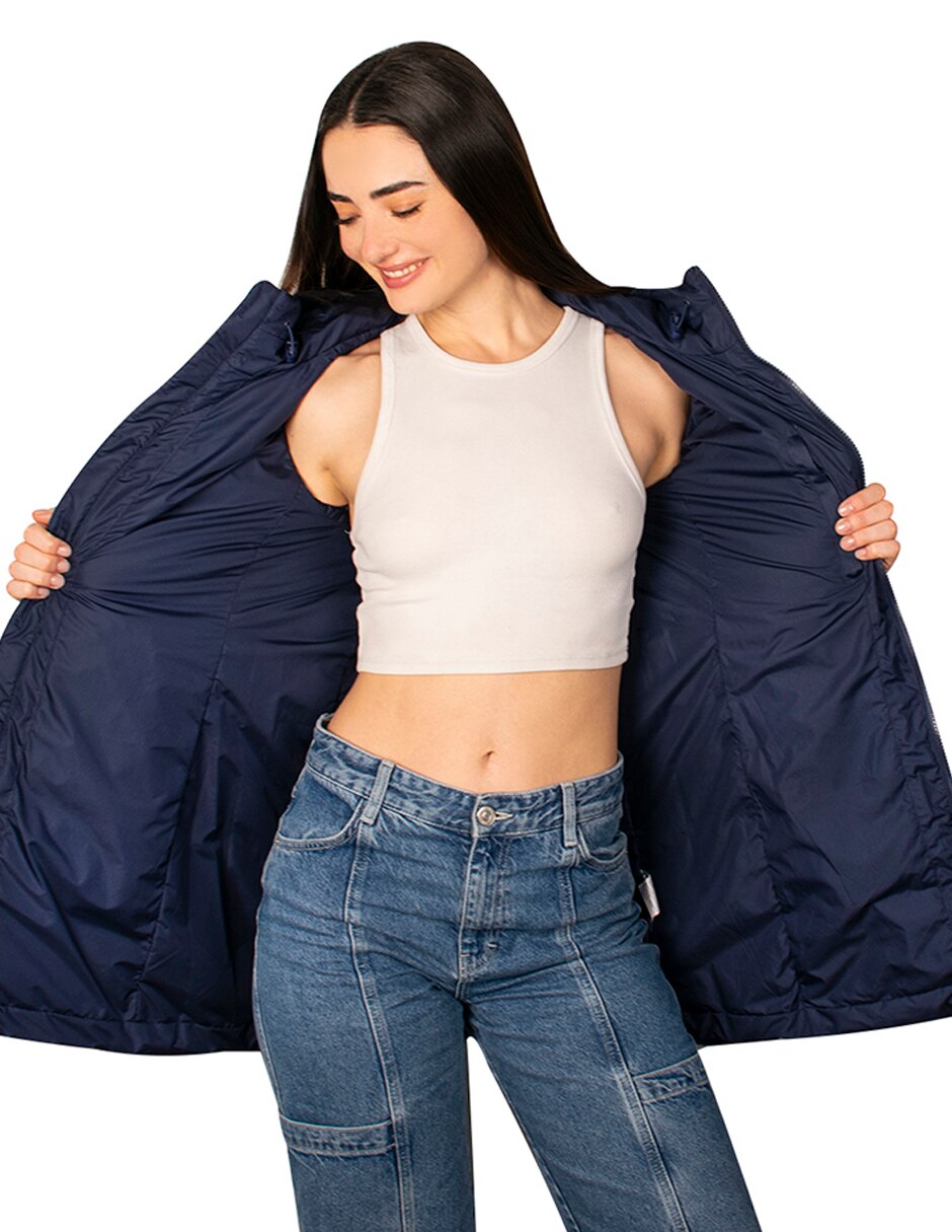 Chamarra acolchada greenlander para mujer