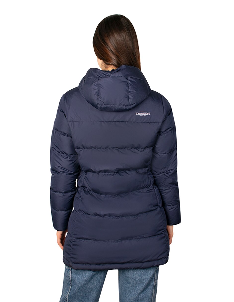 Chamarra acolchada greenlander para mujer