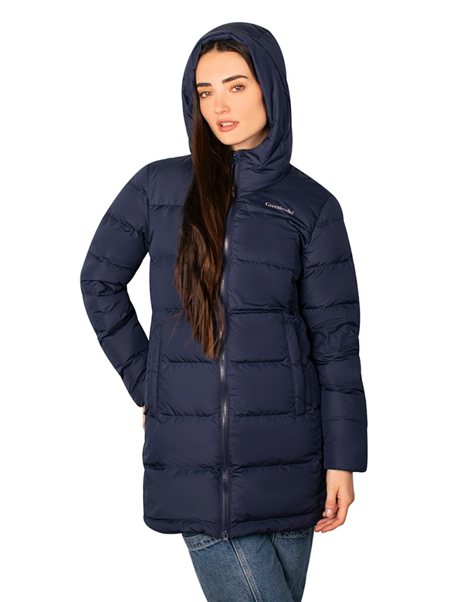 Chamarra acolchada greenlander para mujer