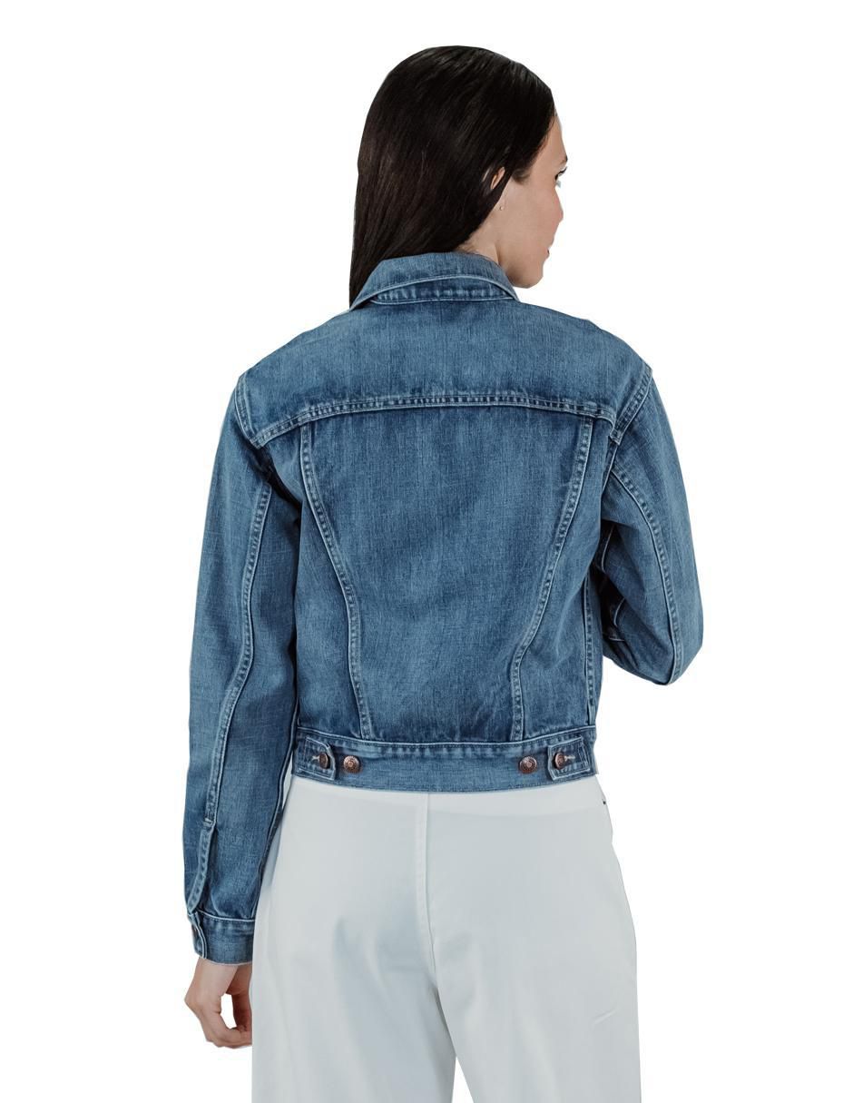 Chamarra de mezclilla para mujer 4