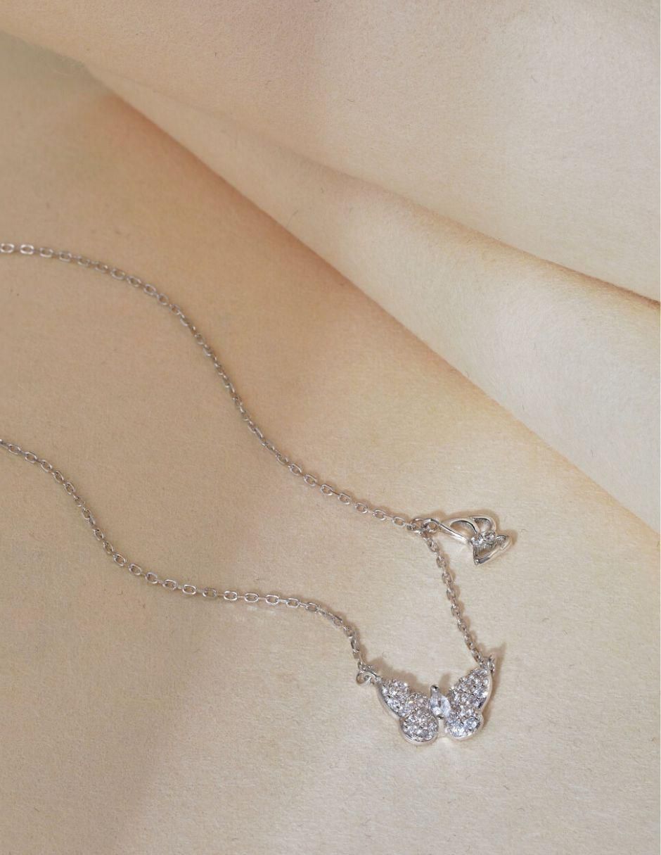 Collar mariposa Olive de plata P 925 6