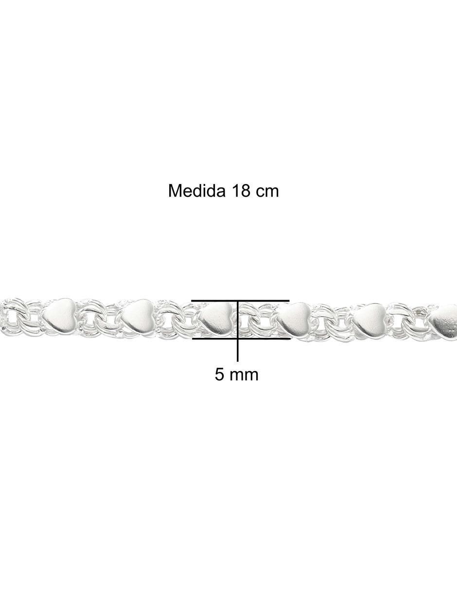 Pulsera de plata con zirconia P 925 5