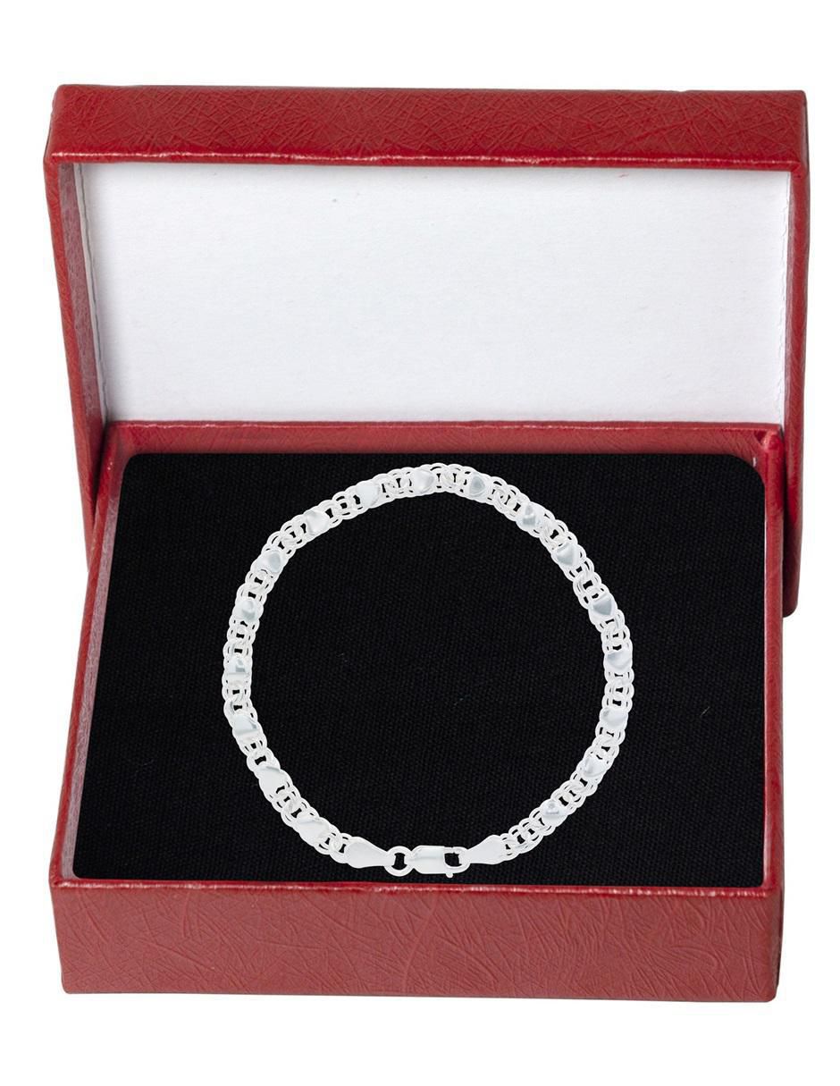 Pulsera de plata con zirconia P 925 4
