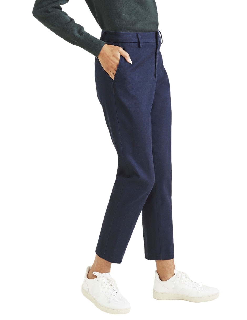 Pantalón chino Dockers slim para mujer