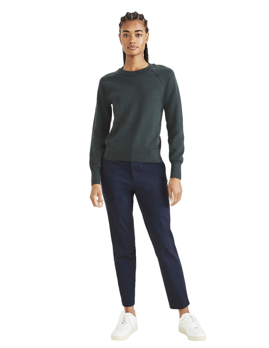 Pantalón chino Dockers slim para mujer