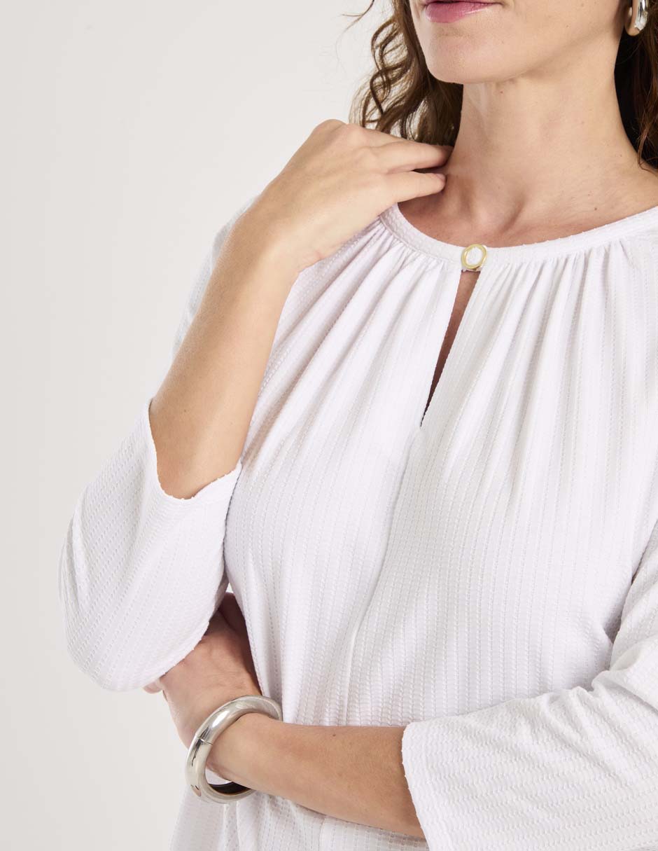 Blusa manga 3/4 para mujer 7