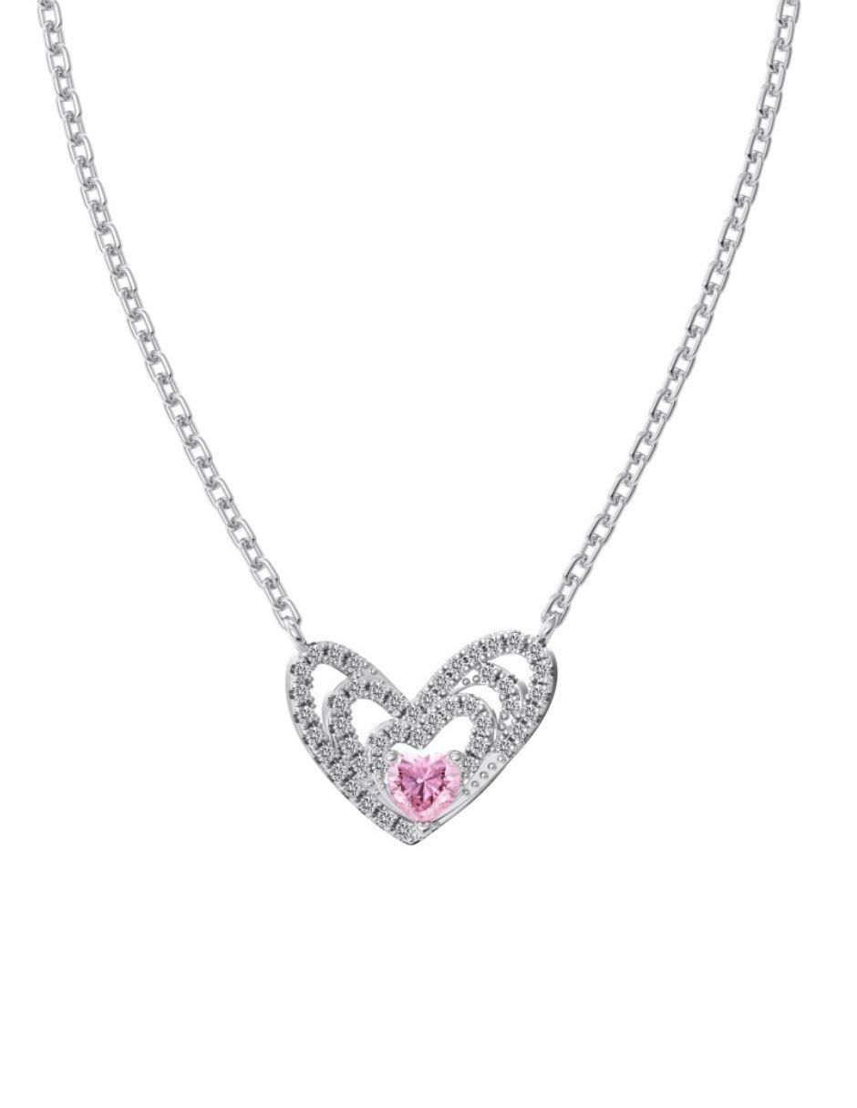 Collar corazón Aime de plata P 925