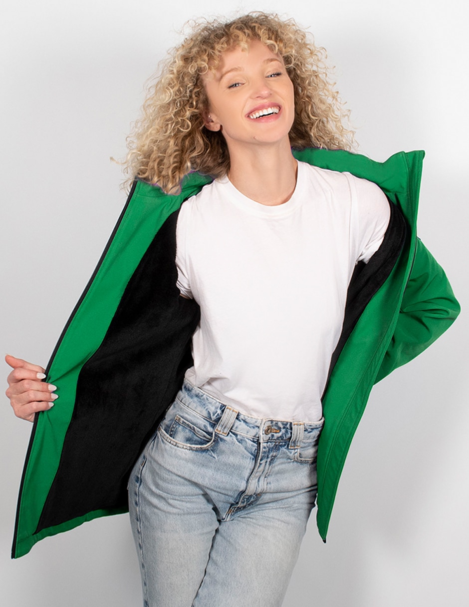 Chamarra parka impermeable para mujer 2