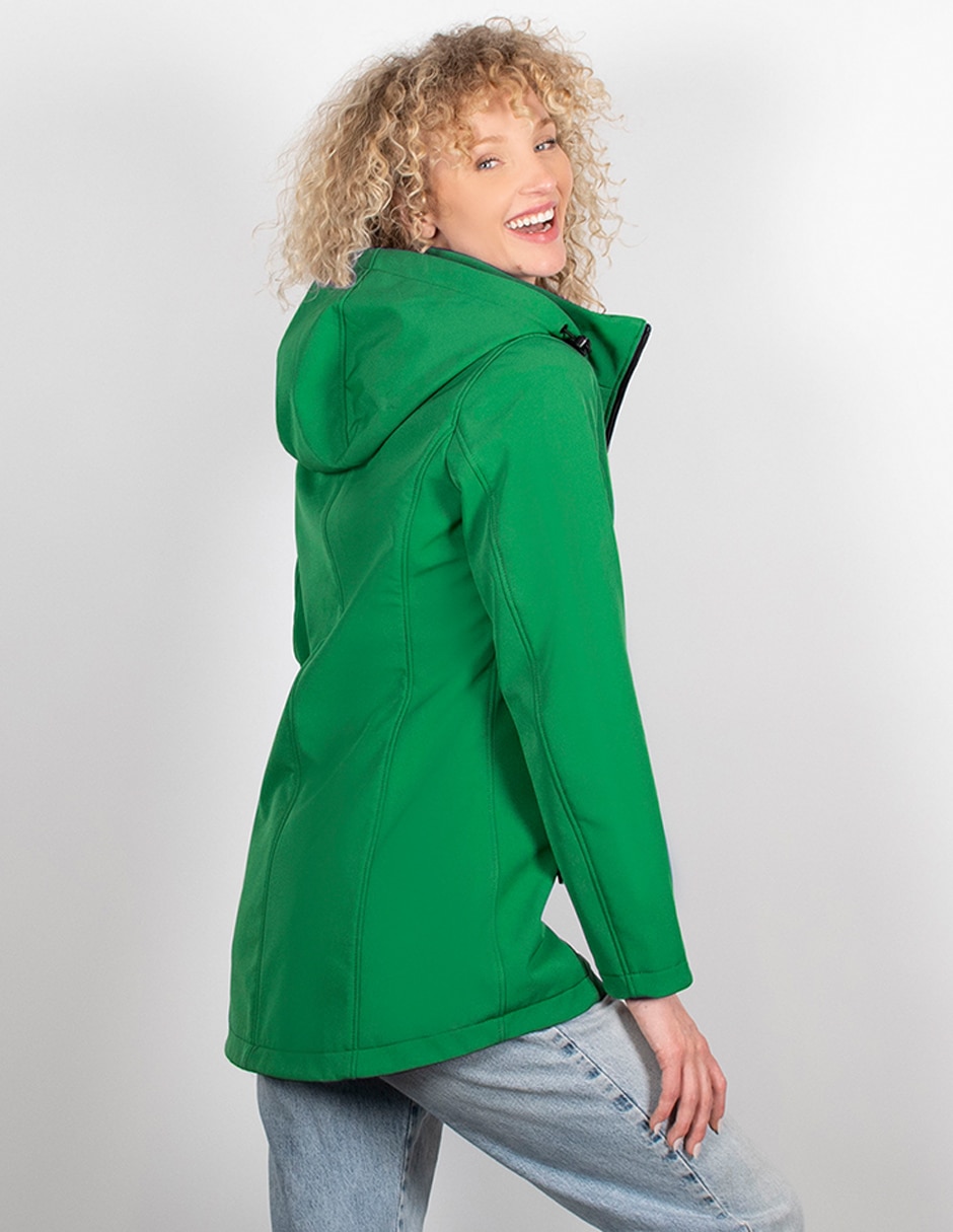 Chamarra parka impermeable para mujer 5