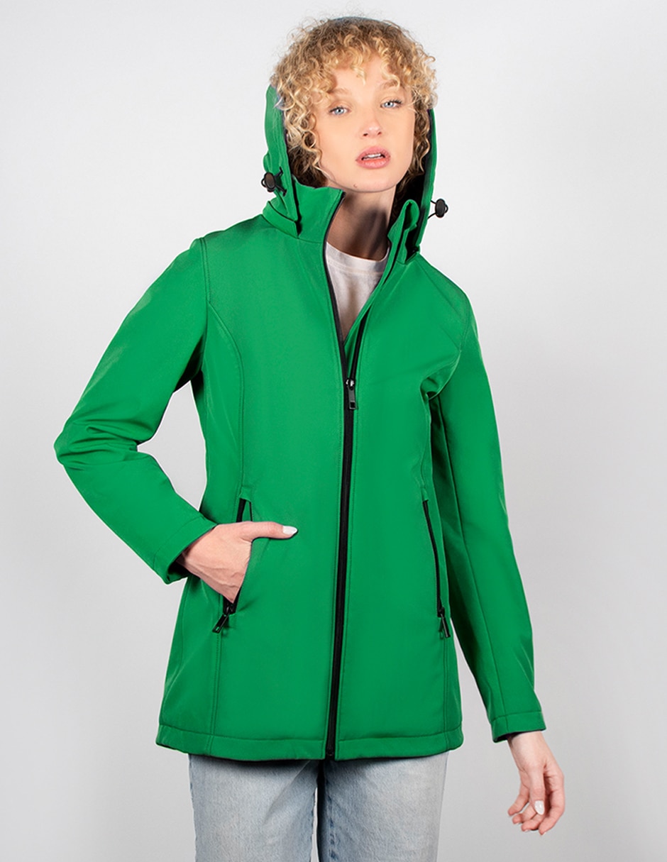 Chamarra parka impermeable para mujer 6