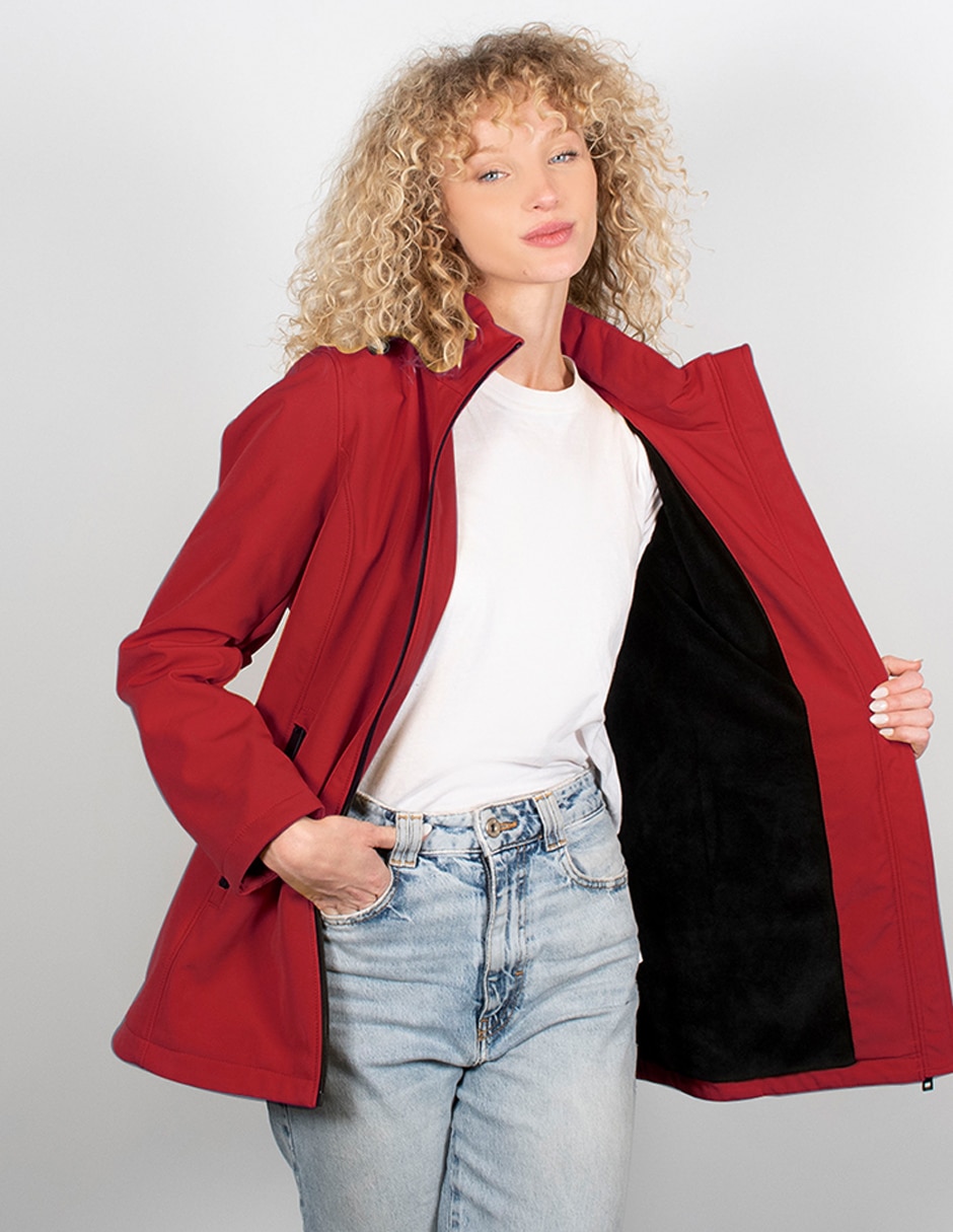 Chamarra parka impermeable para mujer 2