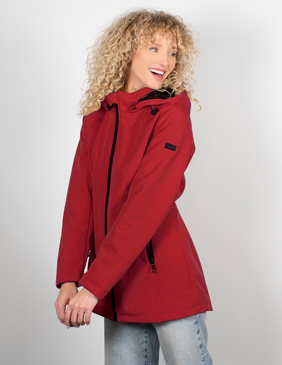 Chamarra parka impermeable para mujer 3