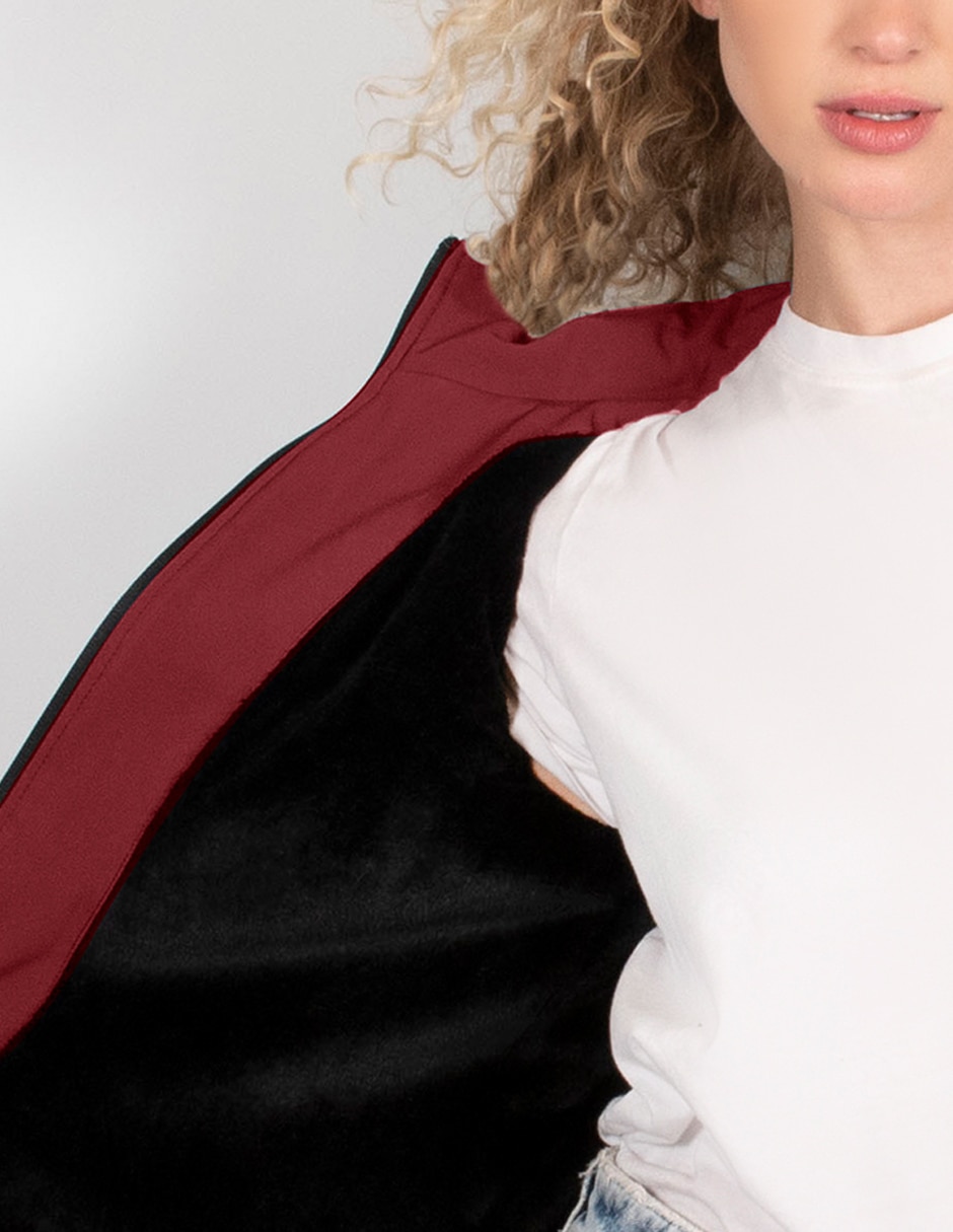 Chamarra parka impermeable para mujer 4