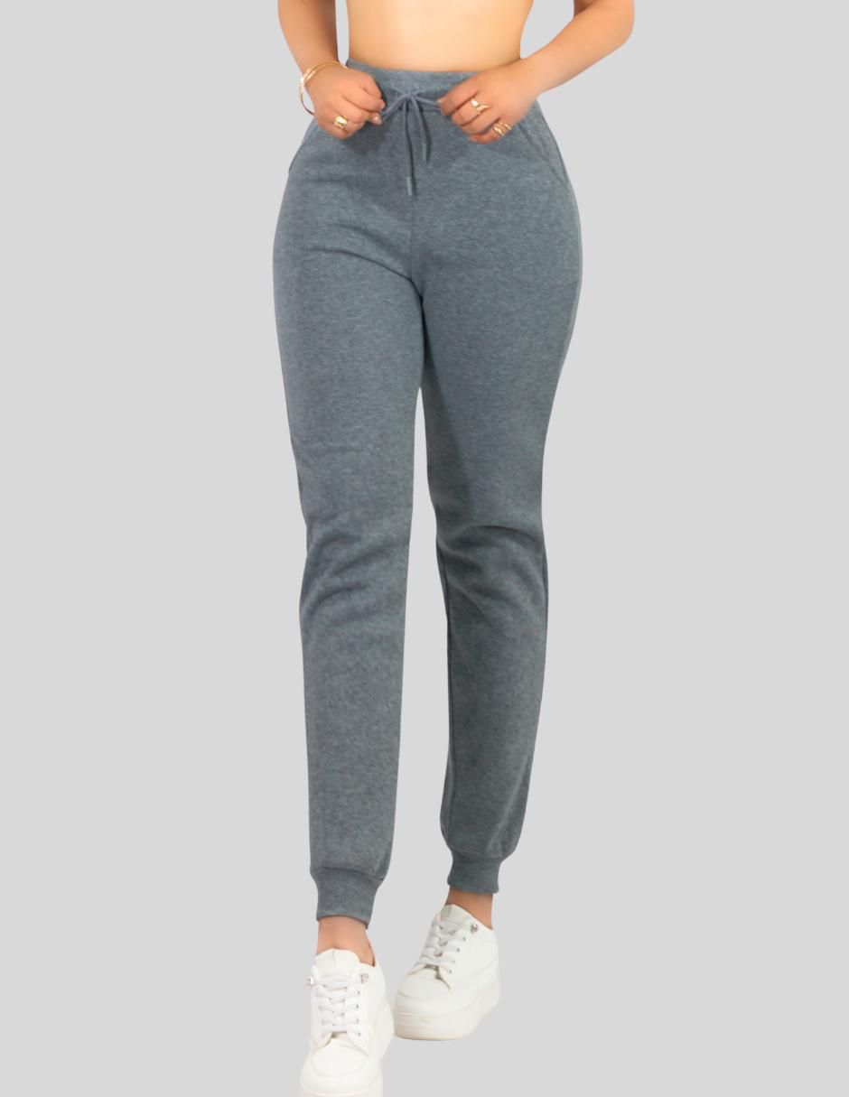 Pants regular con agujeta para mujer