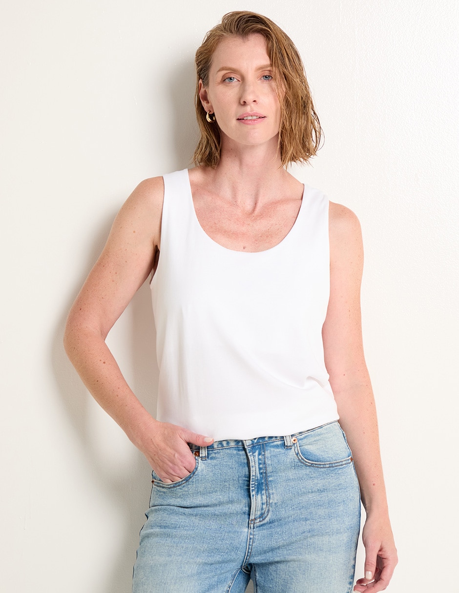 Blusa de tirante clásico 365 Essential para mujer