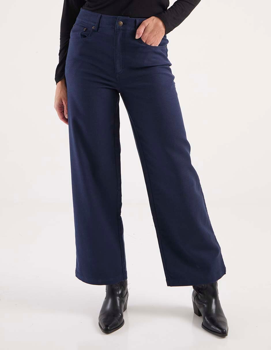 Jeans relaxed amplio corte cintura para mujer Jeans relaxed amplio corte cintura para mujer