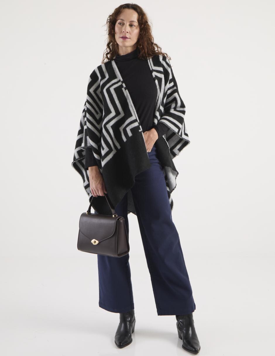 Jeans relaxed amplio corte cintura para mujer 2