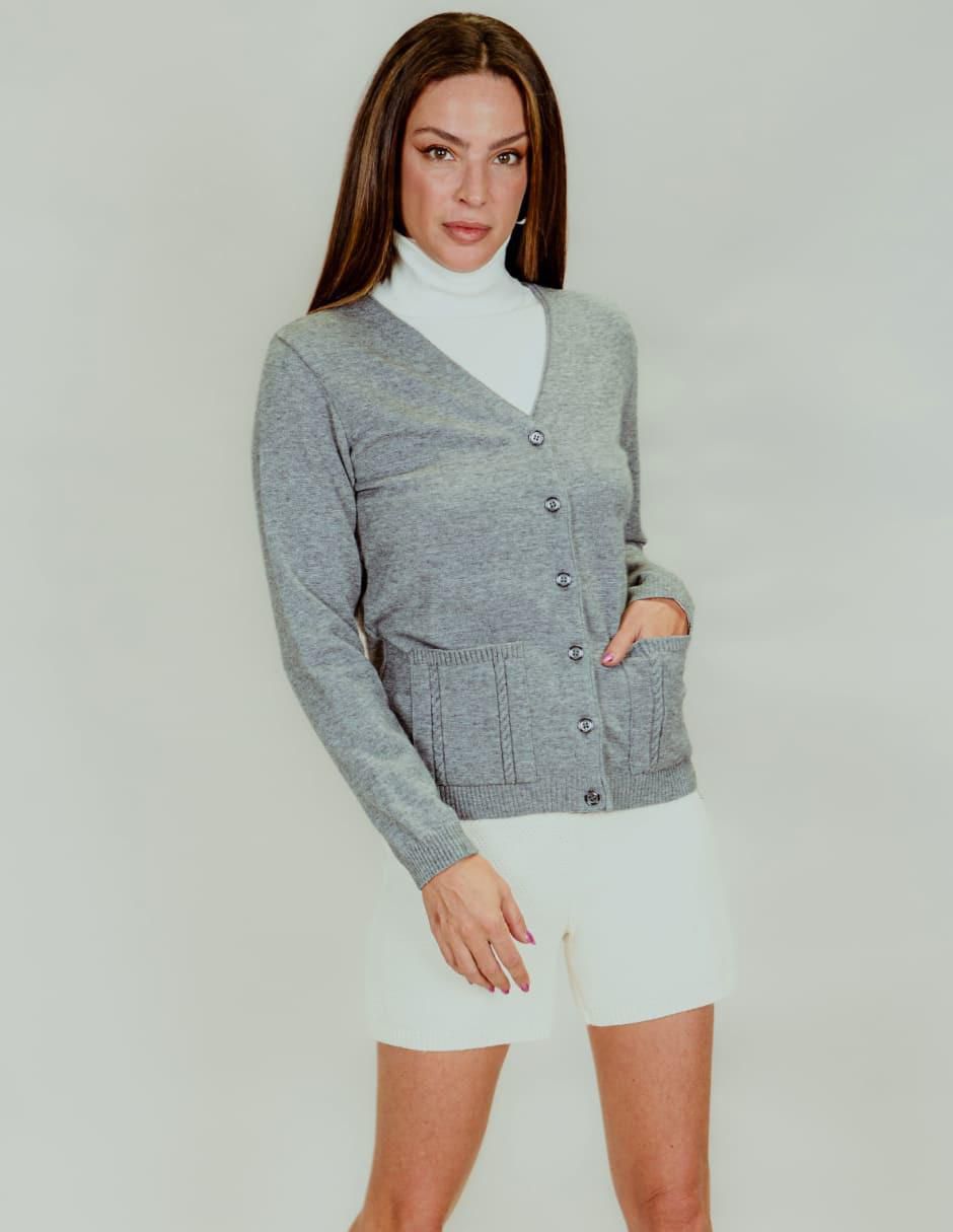 Suéter cuello V para mujer Suéter cuello V para mujer