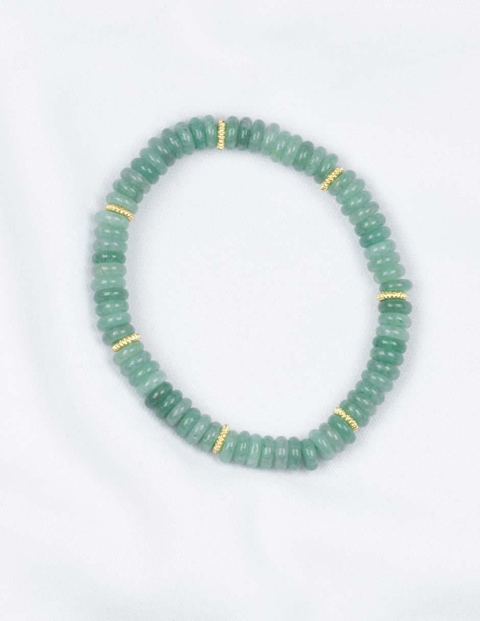Pulsera Venturina Equilibrio acabado liso 3