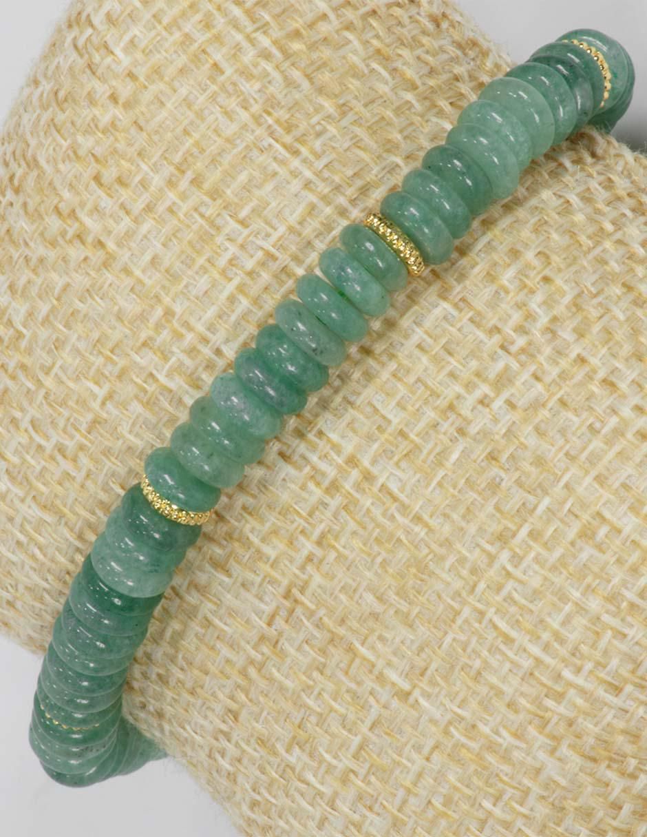 Pulsera Venturina Equilibrio acabado liso 5