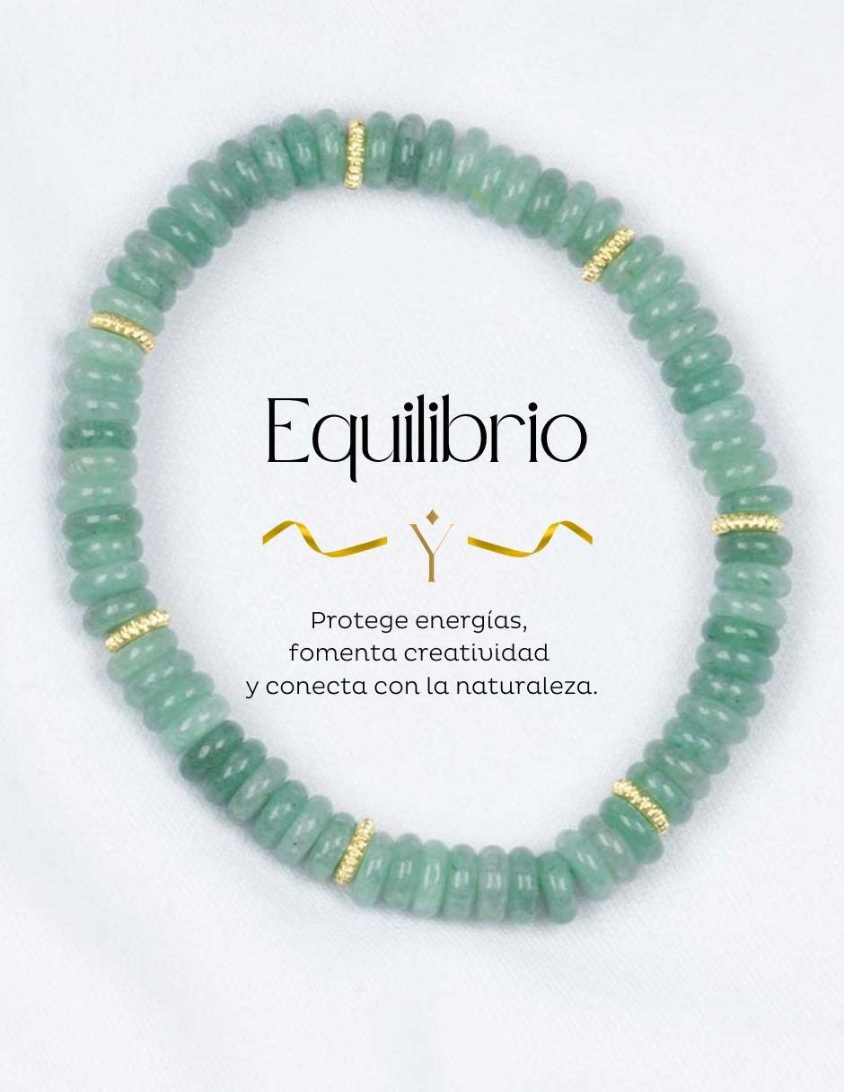 Pulsera Venturina Equilibrio acabado liso 7