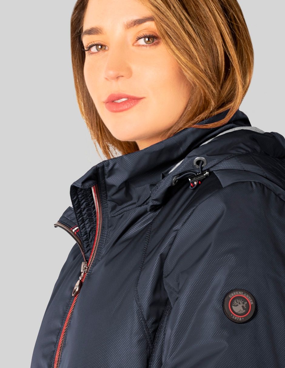 Chamarra casual greenlander para mujer