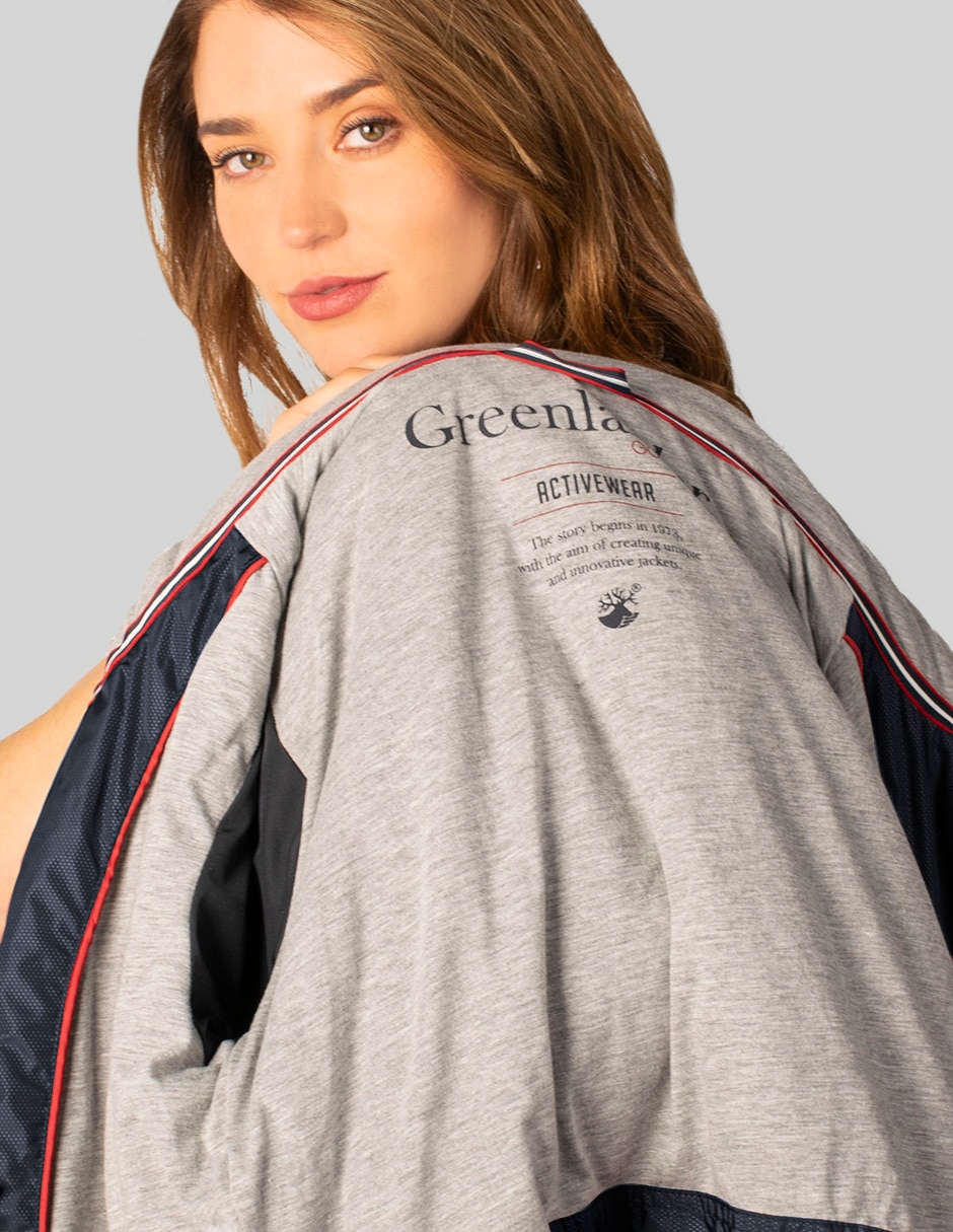 Chamarra casual greenlander para mujer