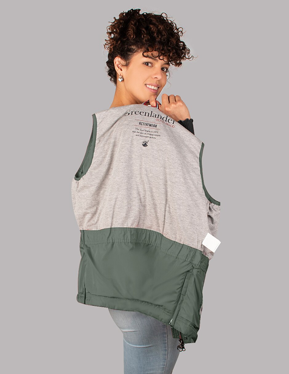 Chaleco greenlander para mujer