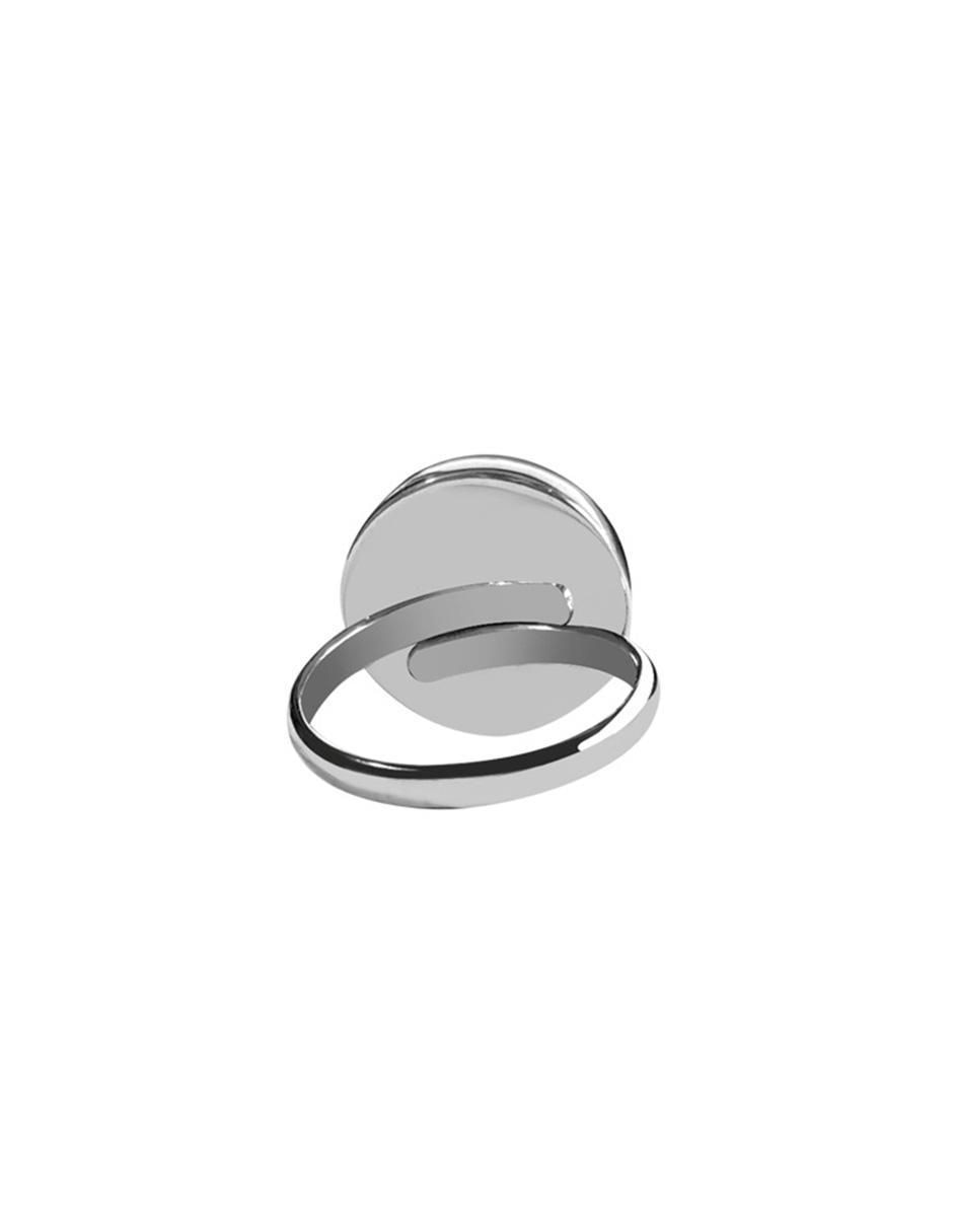 Anillo P 925 de plata lapislázuli brillante 2