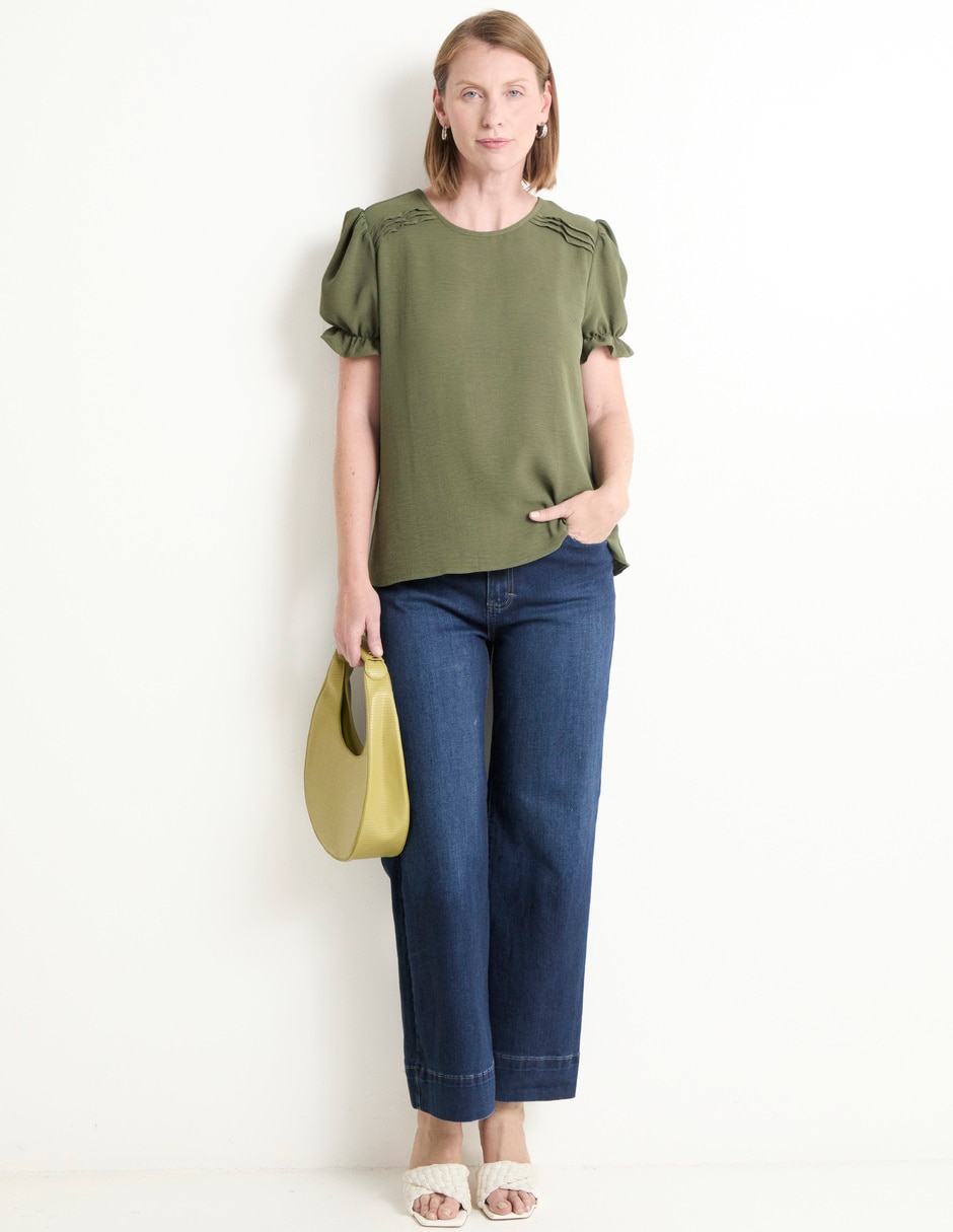 Jeans wide leg para mujer 3