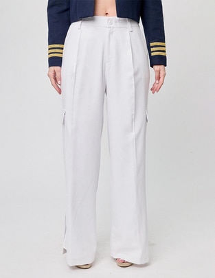 Pantalón cargo relajado para mujer