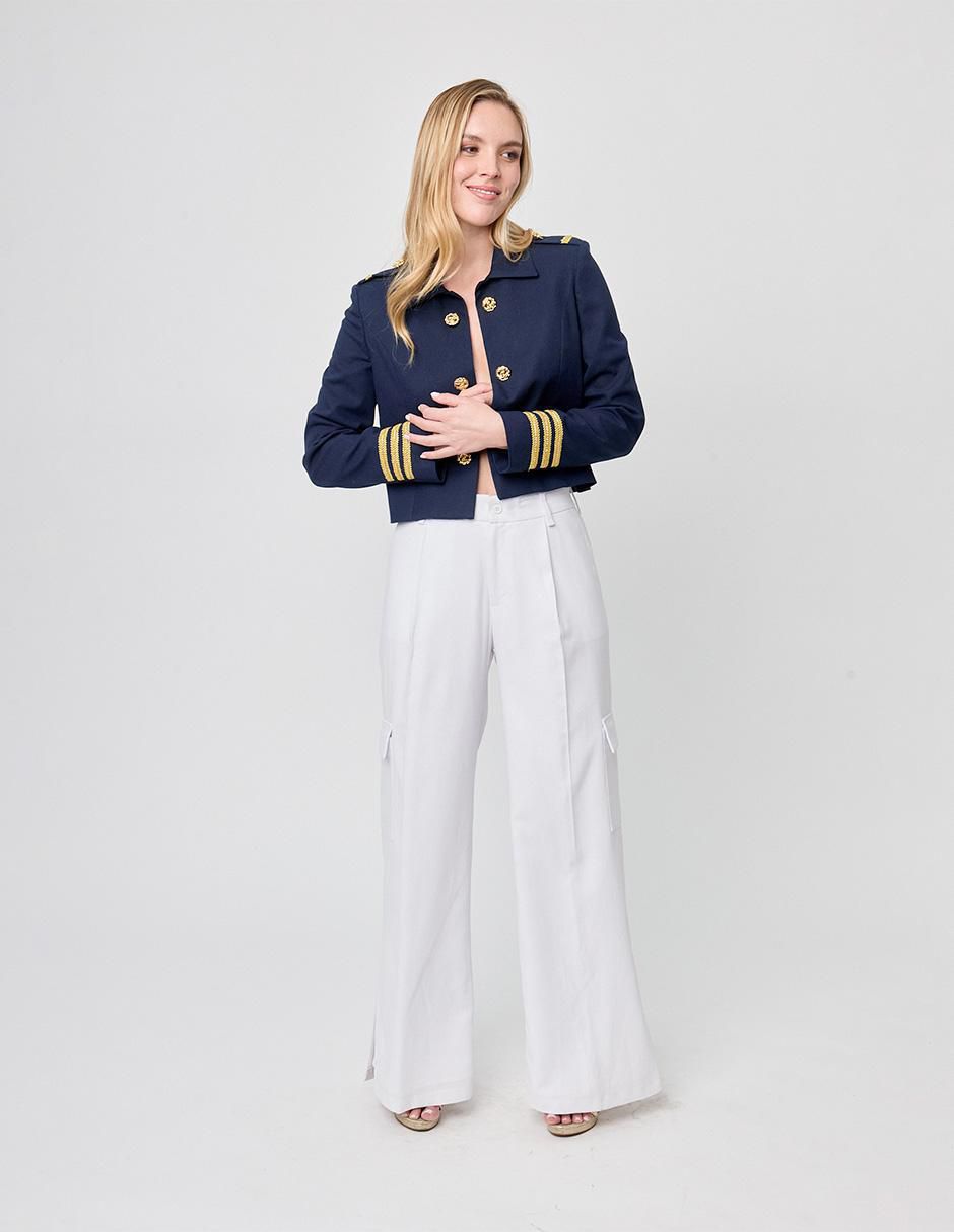 Pantalón cargo relajado para mujer 5