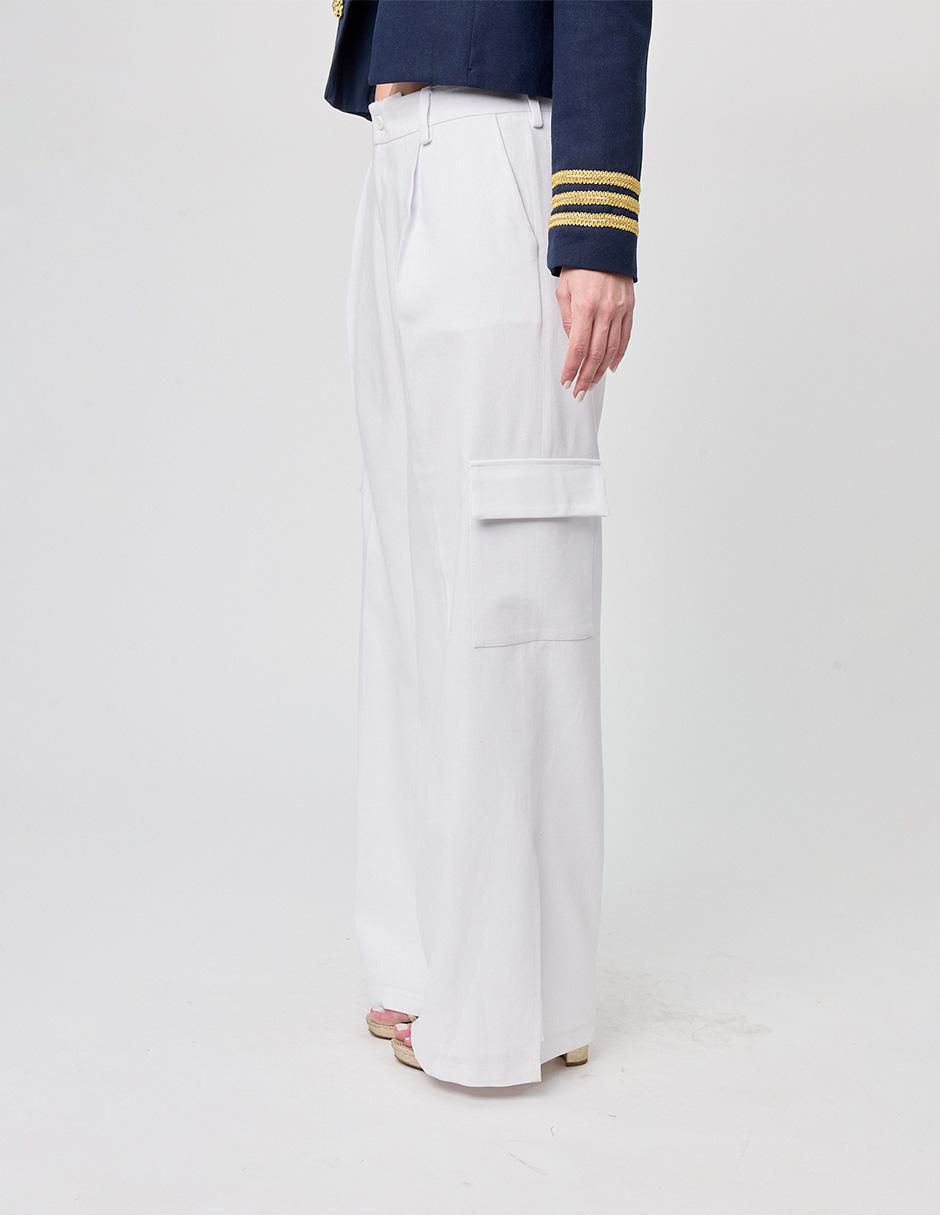 Pantalón cargo relajado para mujer 10