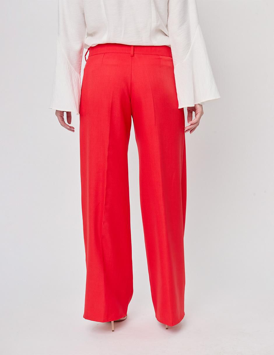 Pantalón de vestir relajado para mujer 2