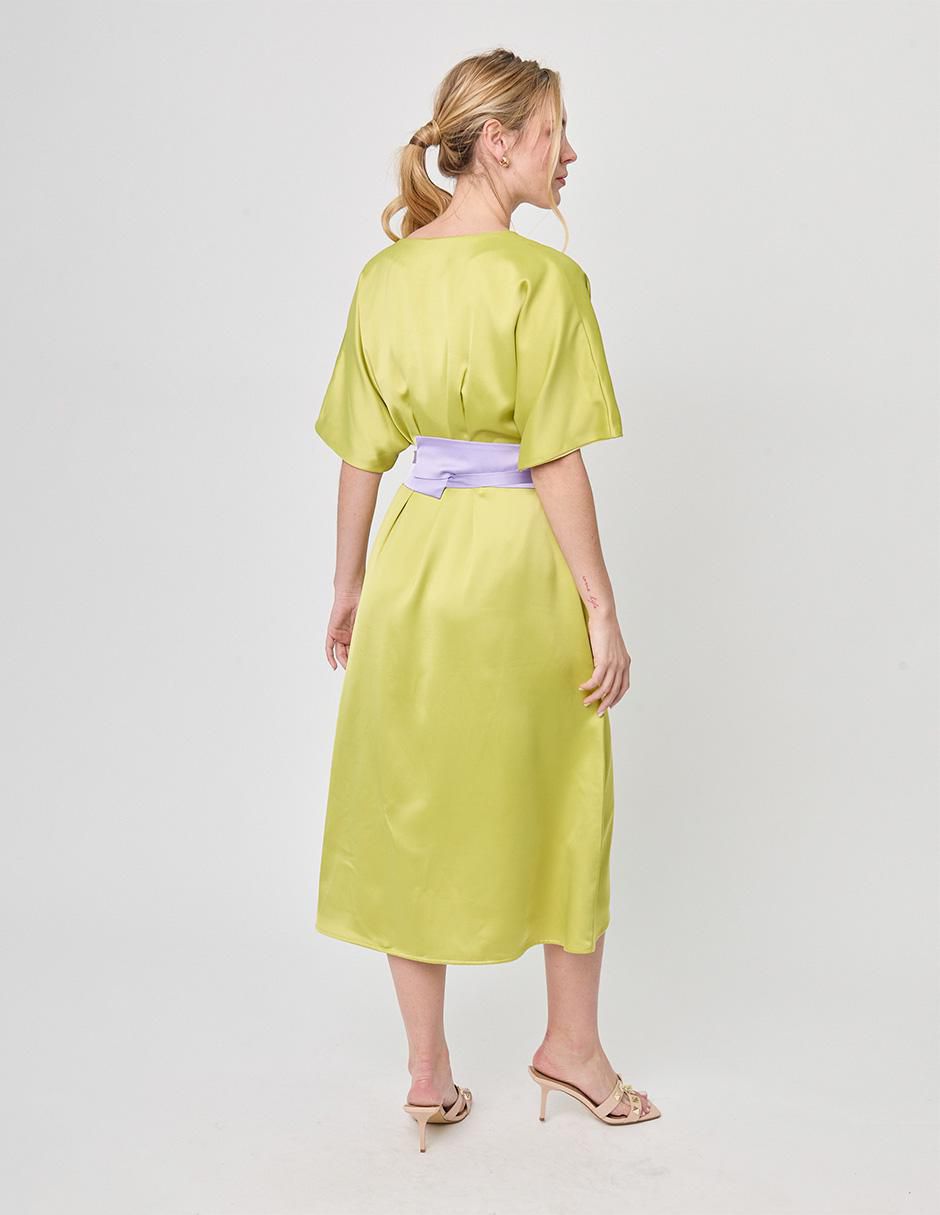 Vestido midi formal paixao para mujer 10