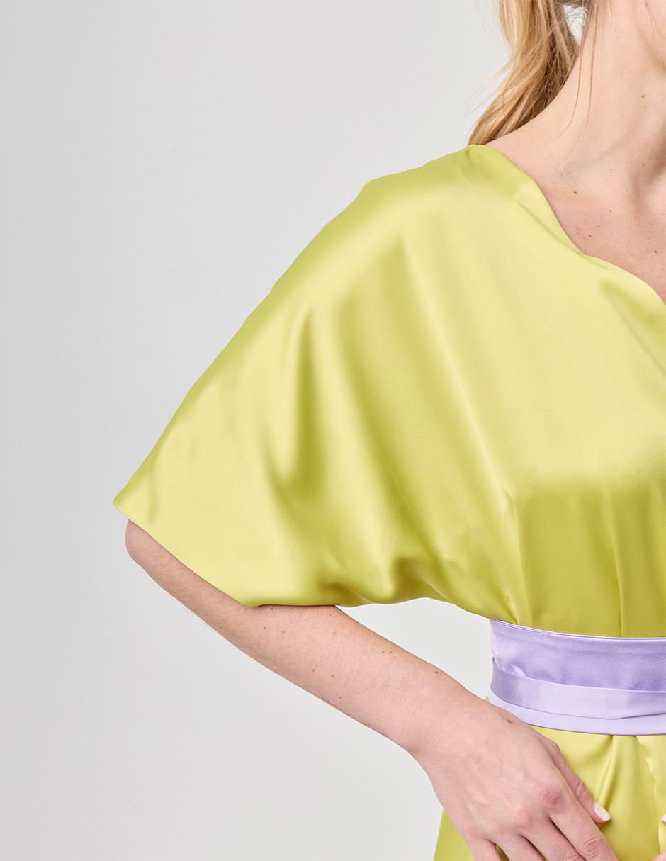 Vestido midi formal paixao para mujer 11