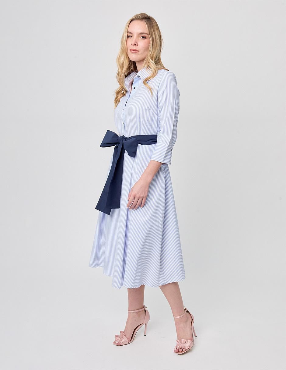 Vestido midi formal paixao para mujer