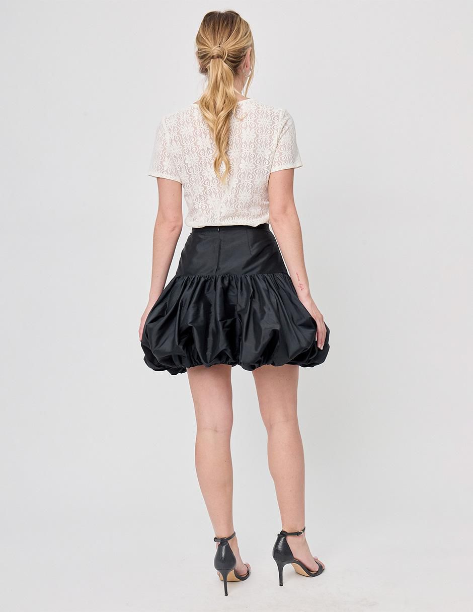 Falda mini cintura alta 6